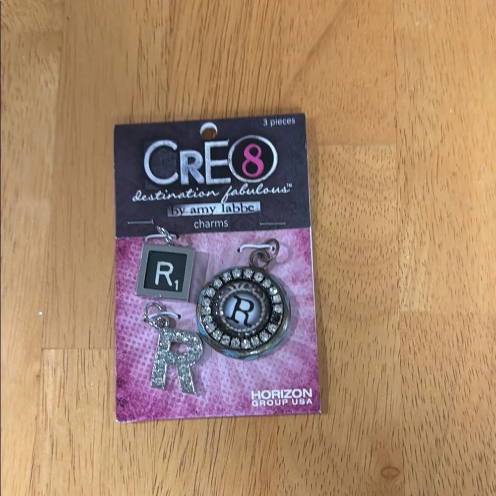 CRE8 Rhinestone Charm Set